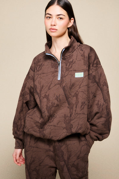 Heritage Half Zip - Lowcountry Camo