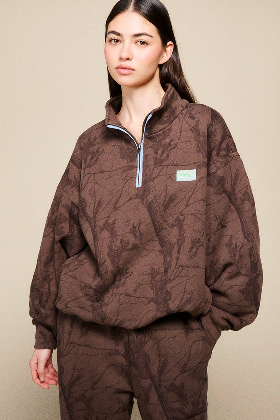 Heritage Half Zip - Lowcountry Camo
