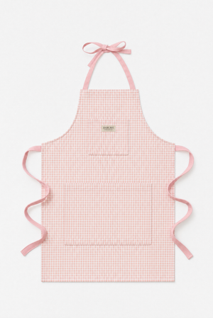 Farm Apron - Pink Gingham