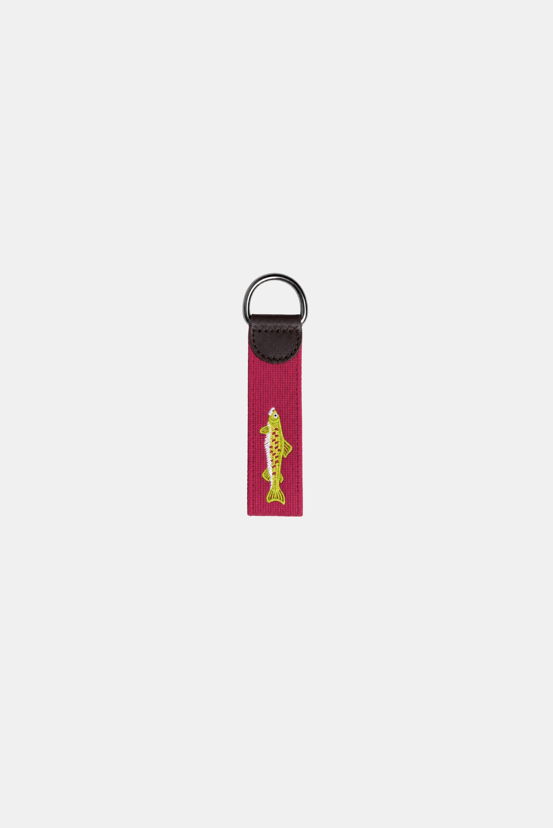 Needlepoint Keychain - Pink
