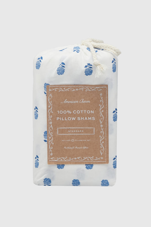 Jersey Pillowcase Set - Bluebell Floral