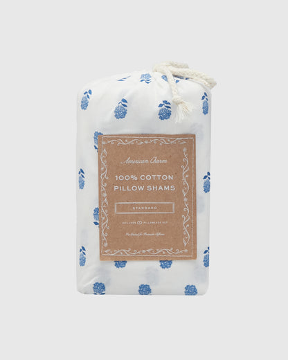 Jersey Pillowcase Set - Bluebell Floral