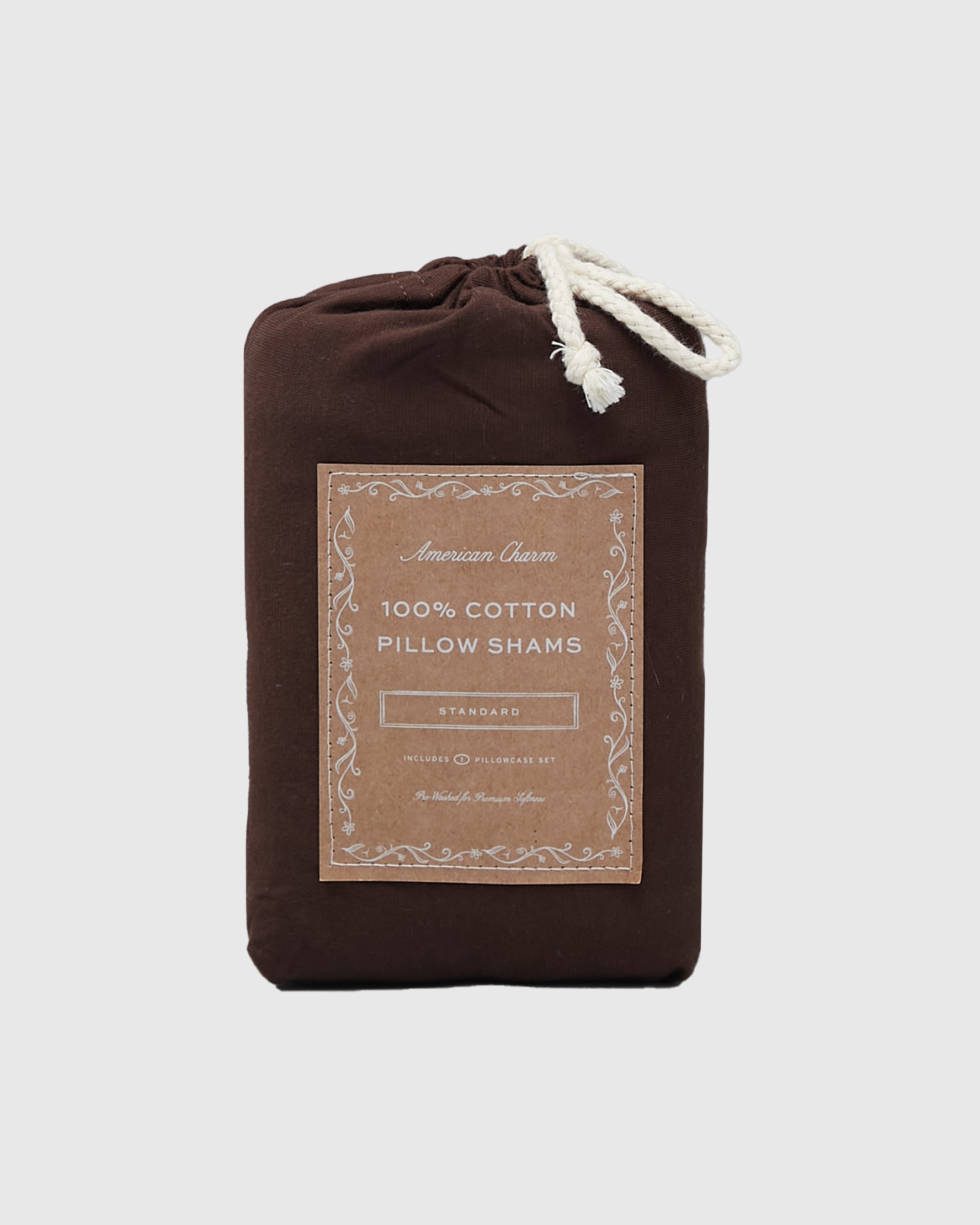 Jersey Sham Set - Teddy