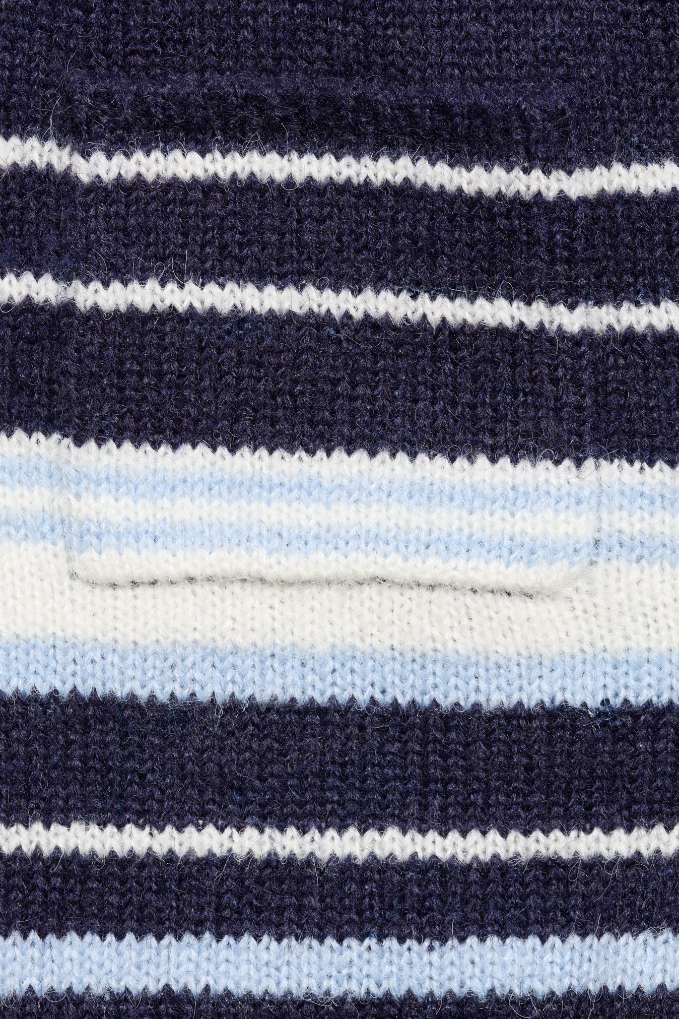 Surfside Striped Knit Shorts - Ocean Blue