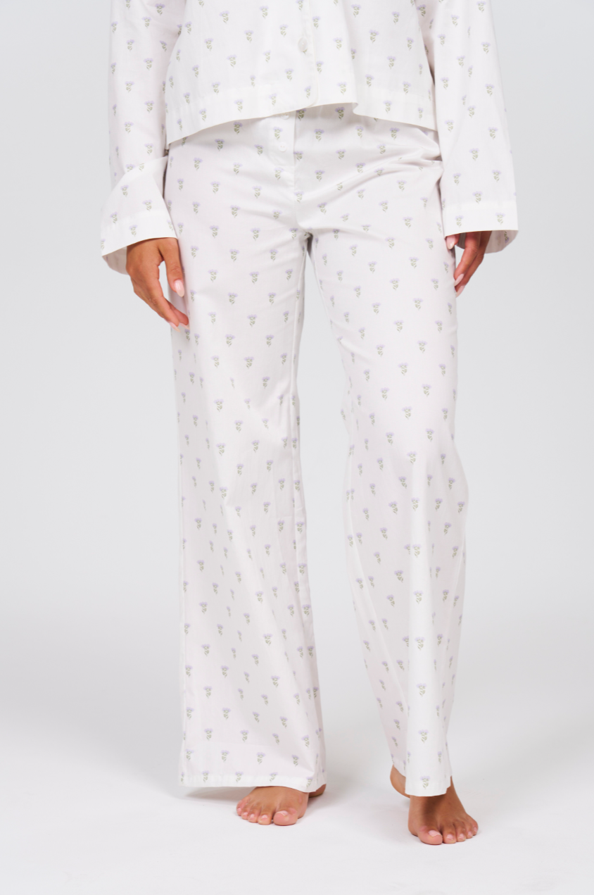 Elizabeth Sleep Pants - Lavender