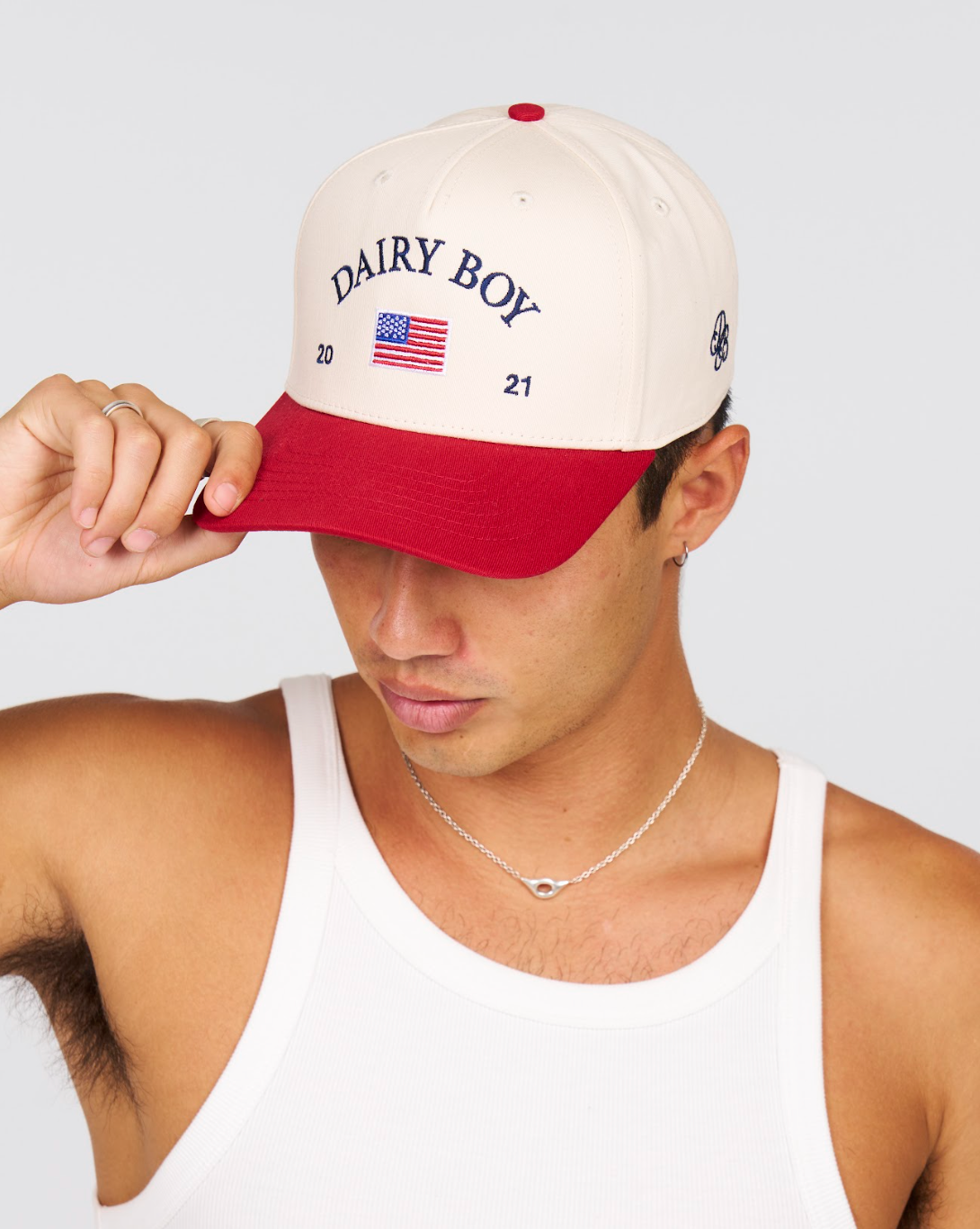 Heritage Trucker Hat - Cherry