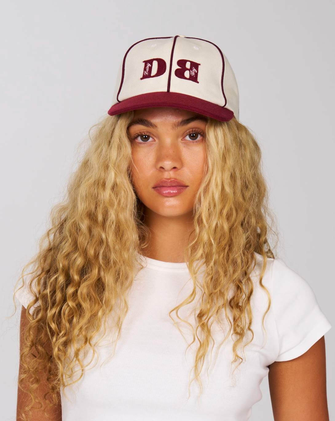 DB Baseball Hat - Crimson