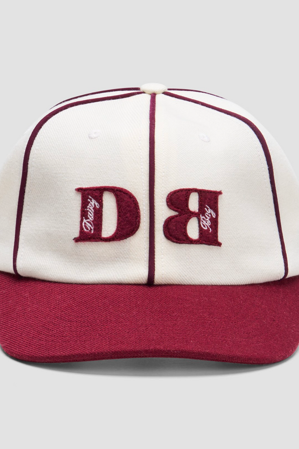 DB Baseball Hat - Crimson