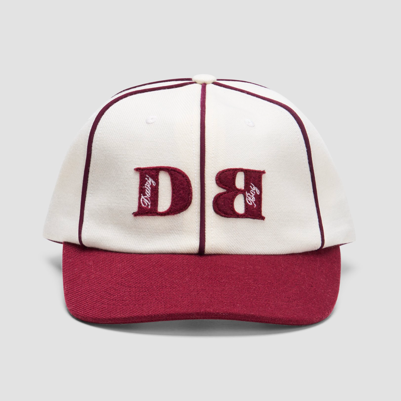 DB Baseball Hat - Crimson