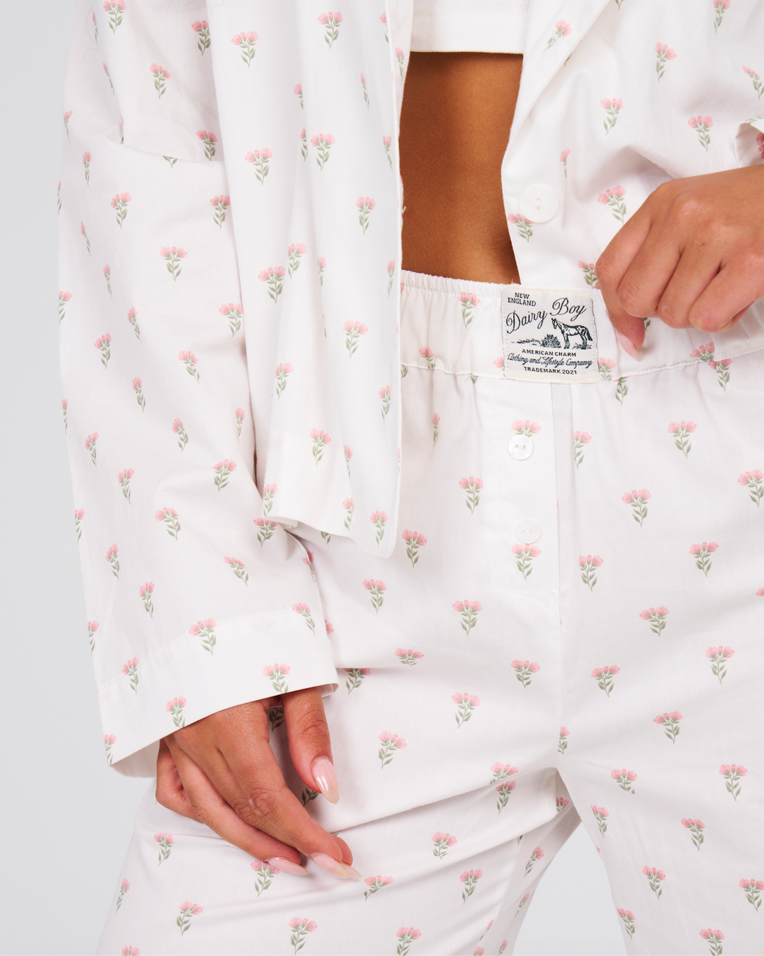 Elizabeth Sleep Pants - Rose