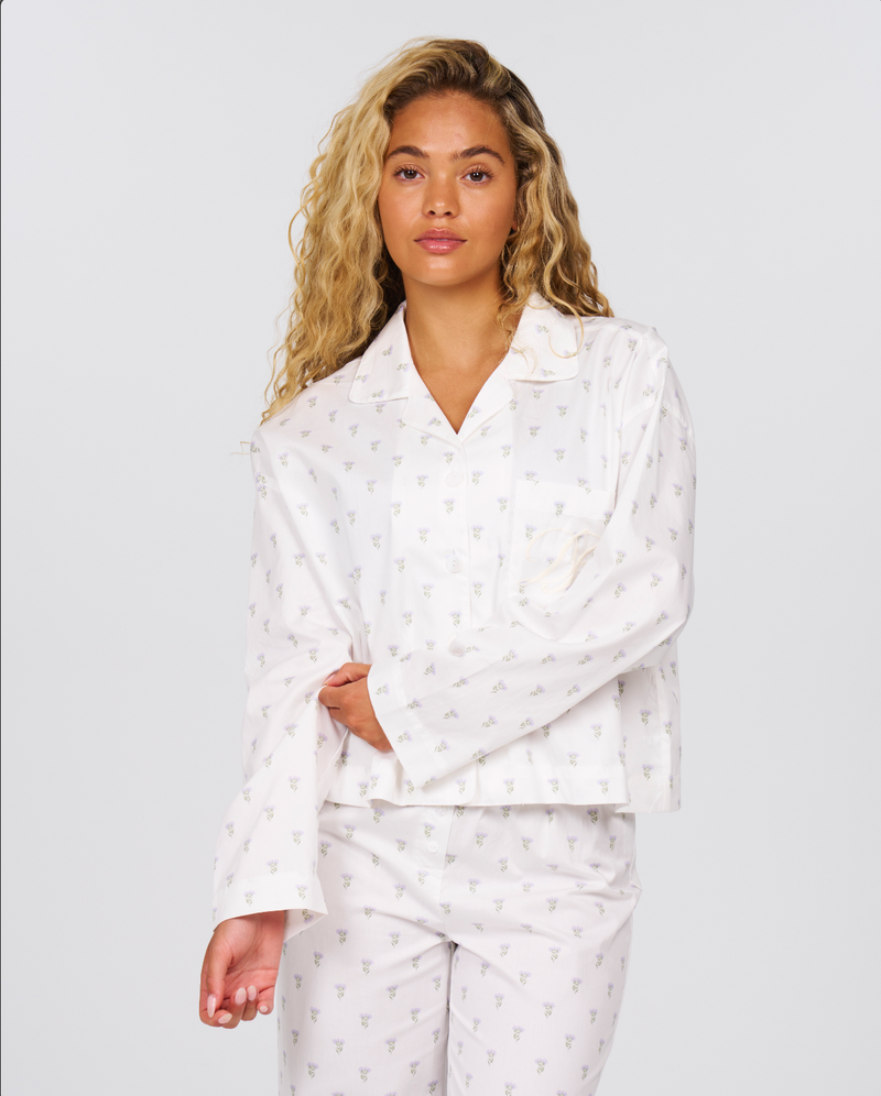 Elizabeth Sleep Top - Lavender