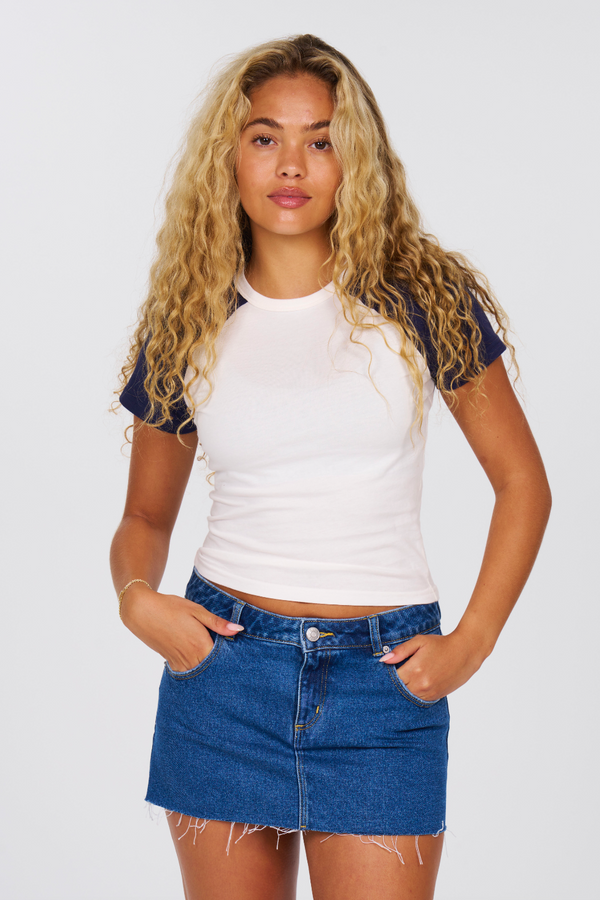 Baseball Tee - Navy