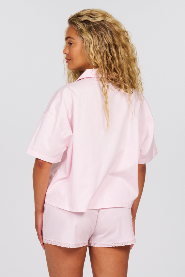 Country Club Sleep Shorts - Blush