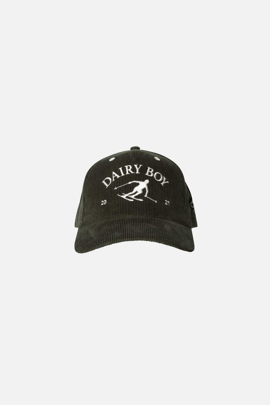 Mountain Corduroy Trucker Hat - Pine