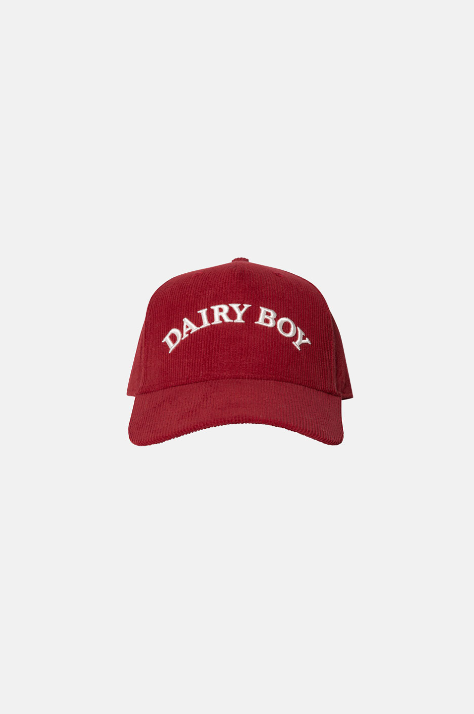 Arch Corduroy Trucker Hat - Berry