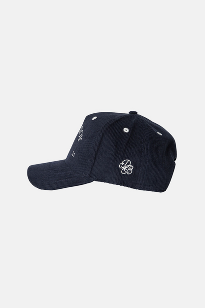 American Corduroy Trucker Hat - Navy