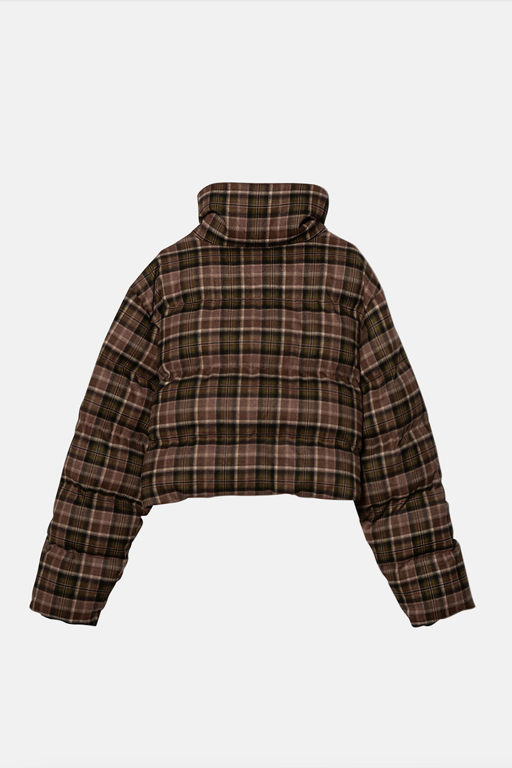 Cedar Plaid Puffer