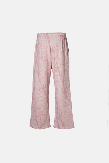 Bubblegum Camo Straight Leg Sweatpants