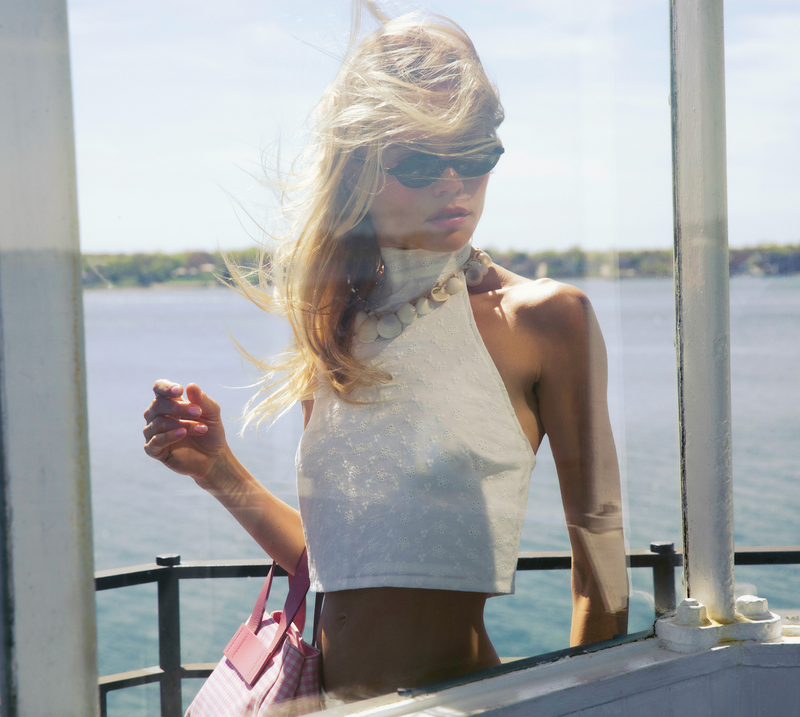 Frances Eyelet Top