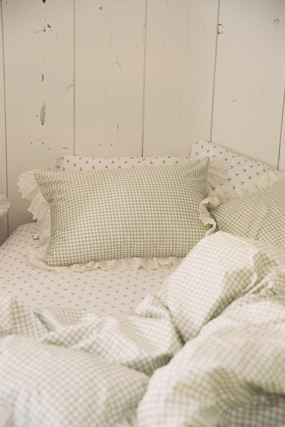 Gingham Shams - Meadow