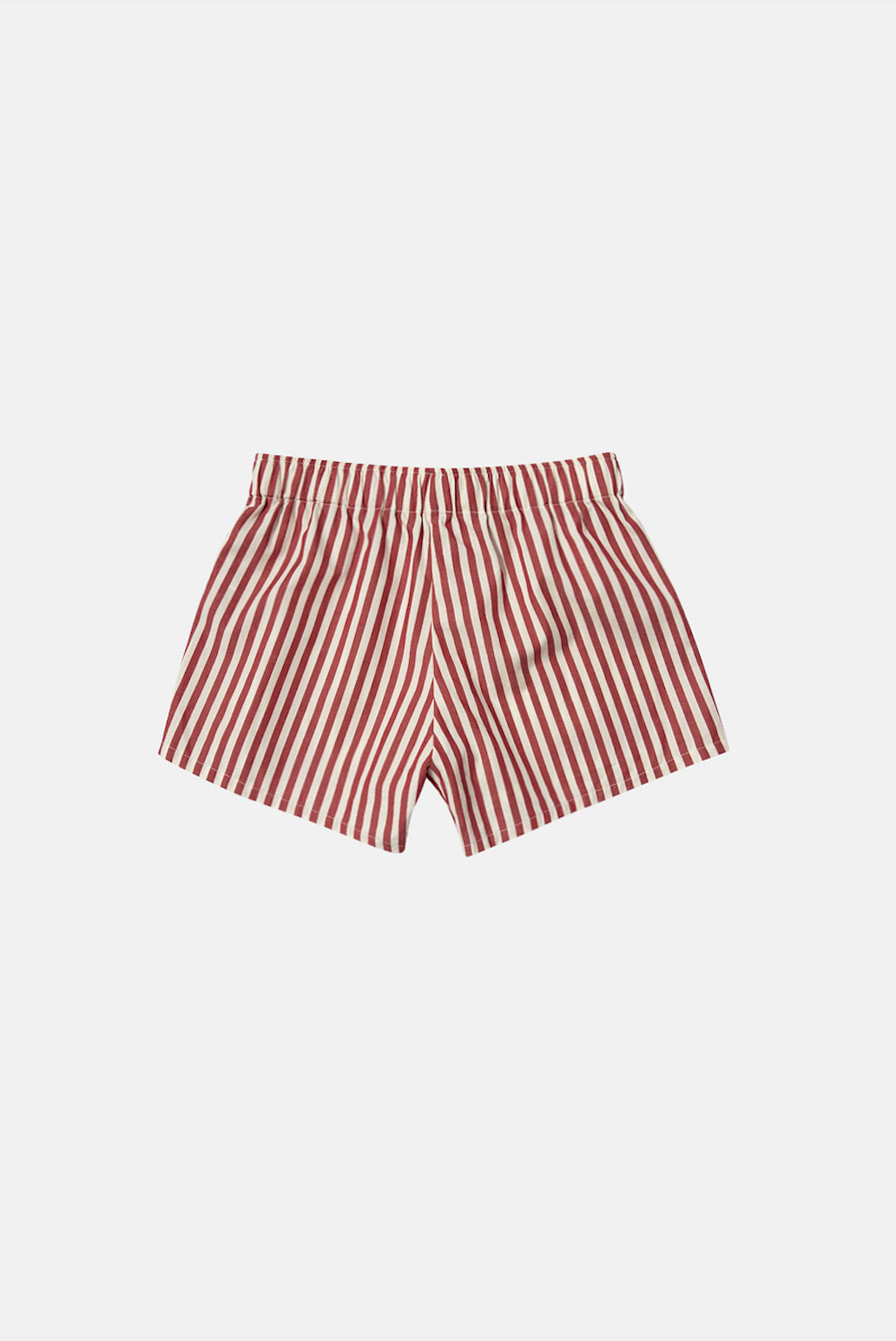 Single Fitted Boxer Shorts - Candy Stripe Cherry