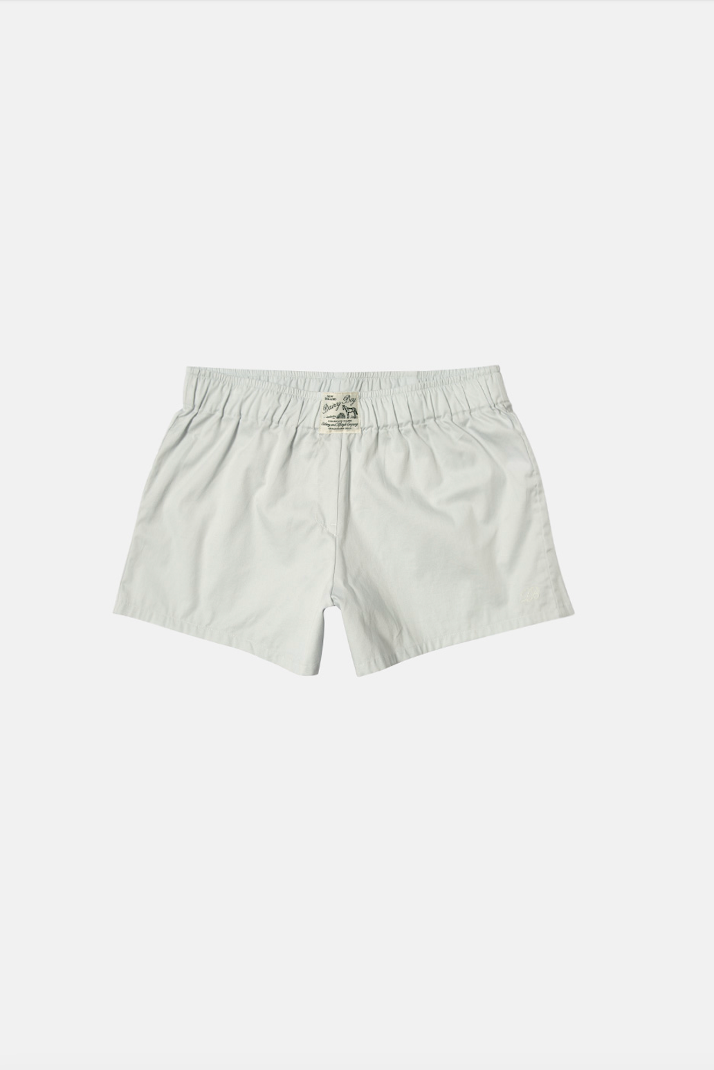 Single Fitted Boxer Shorts - Powder Blue