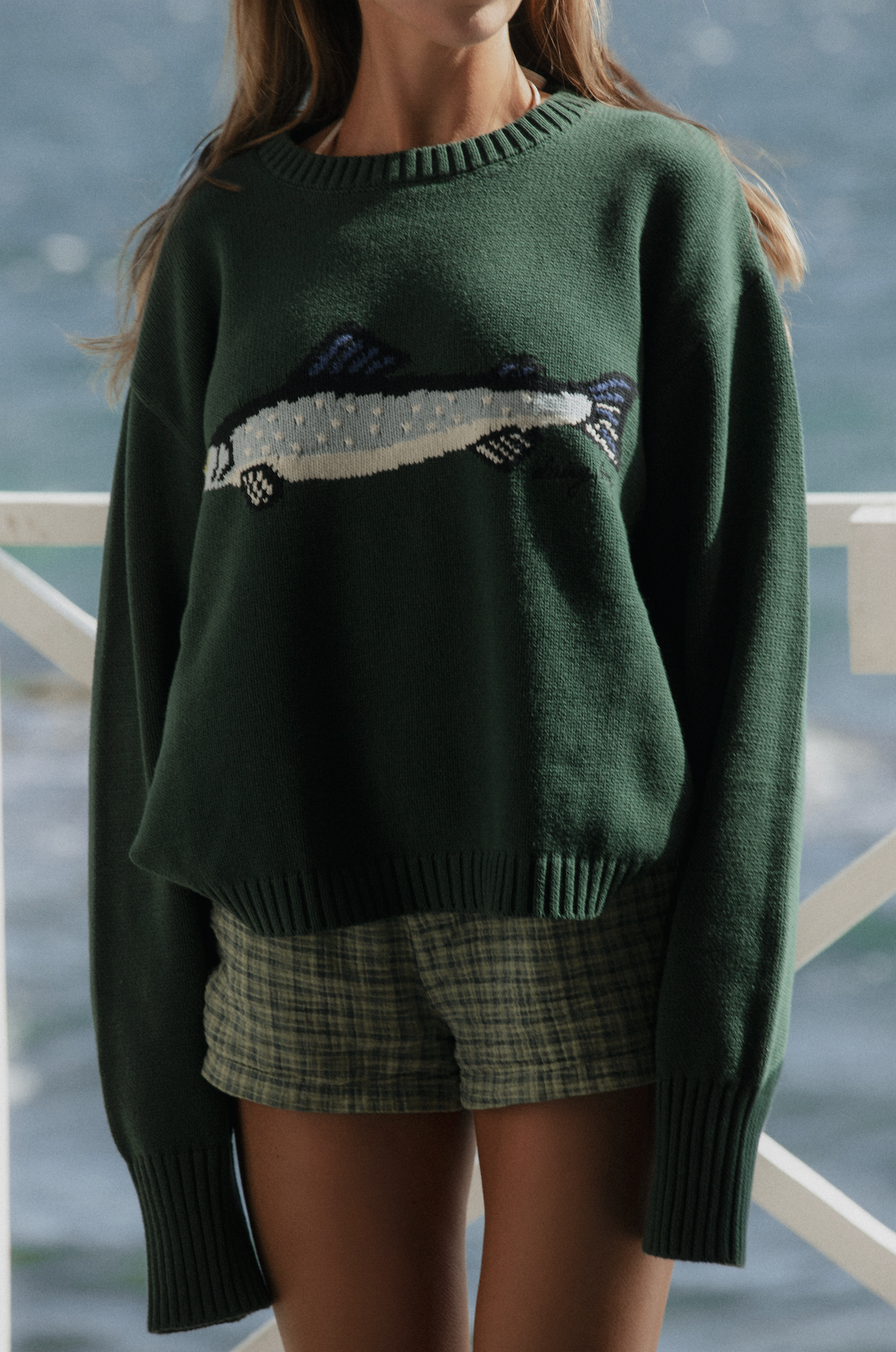 The Fisherman's Daughter Sweater - Greenpoint