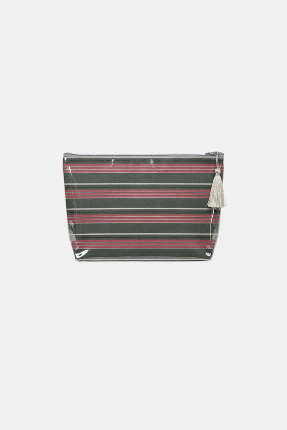 Shell & Sail Makeup Bag - Friday Stripe