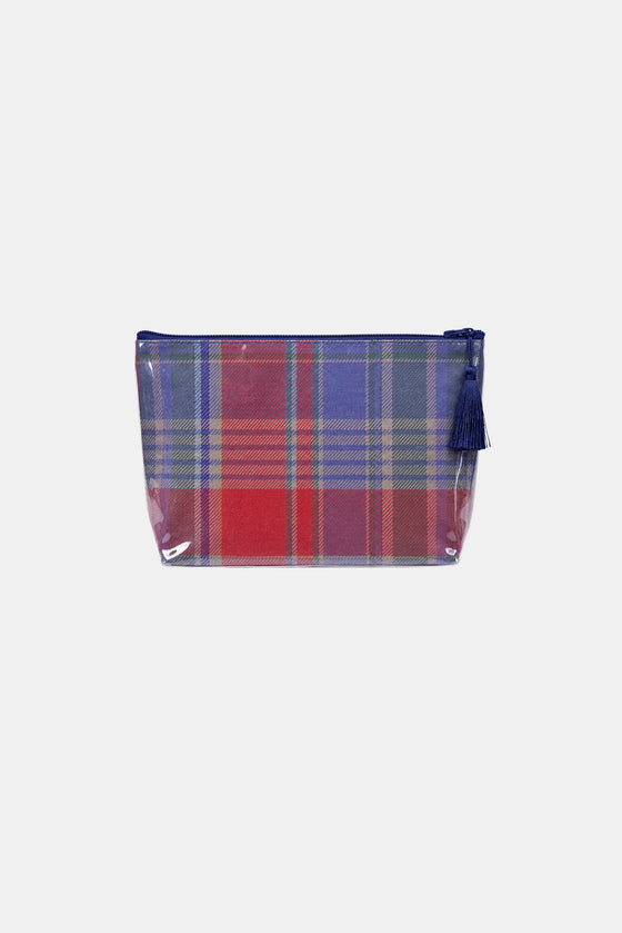 Shell & Sail Makeup Bag - Nantucket Madras