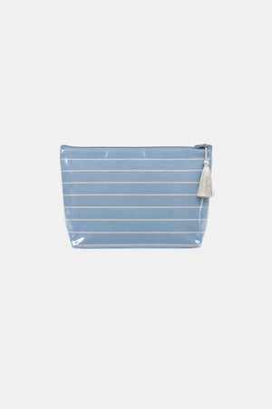 Shell & Sail Makeup Bag - Saltwater Stripe