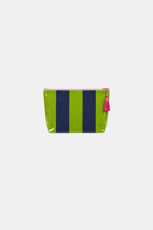 Shell & Sail Makeup Bag - Bluff Stripe
