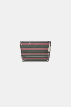 Shell & Sail Makeup Bag - Friday Stripe