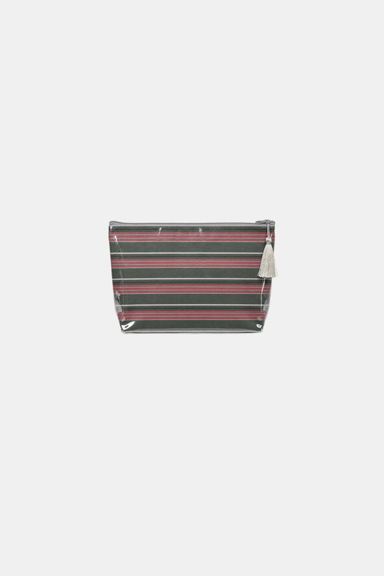 Shell & Sail Makeup Bag - Friday Stripe