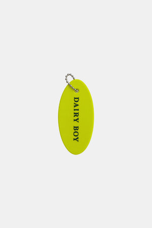 Boat Floaty Keychain - Lime