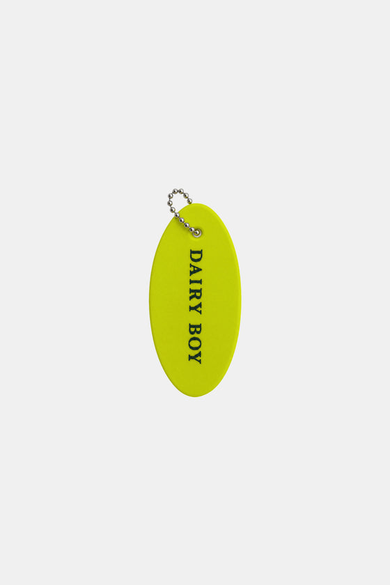 Boat Floaty Keychain - Lime