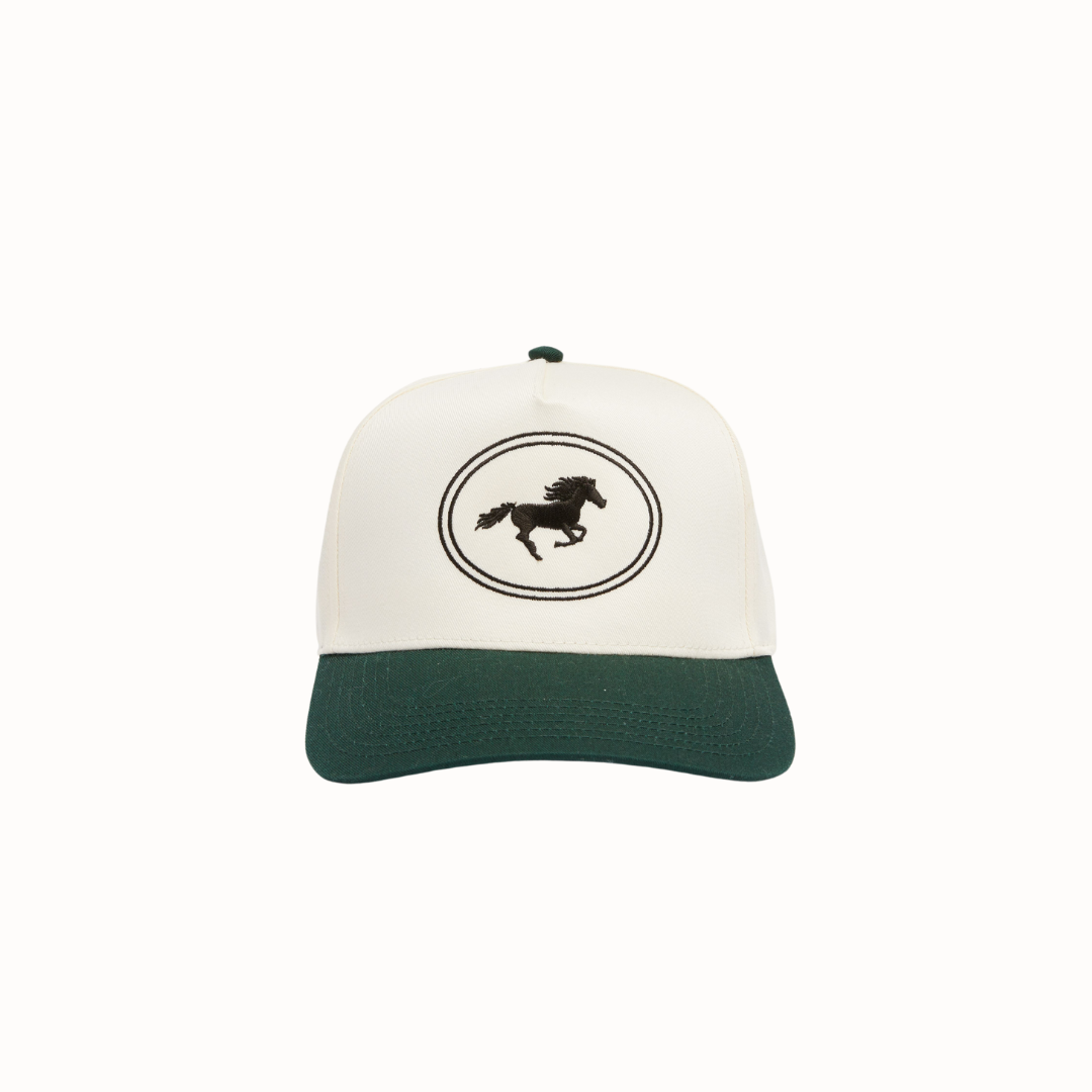 Mustang Trucker Hat - Cream