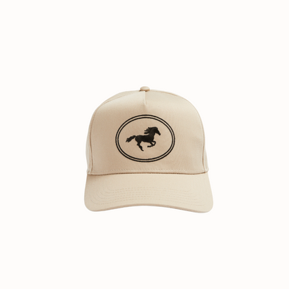 Mustang Trucker Hat - Khaki